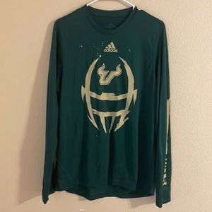 Adidas Green USF Long Sleeve